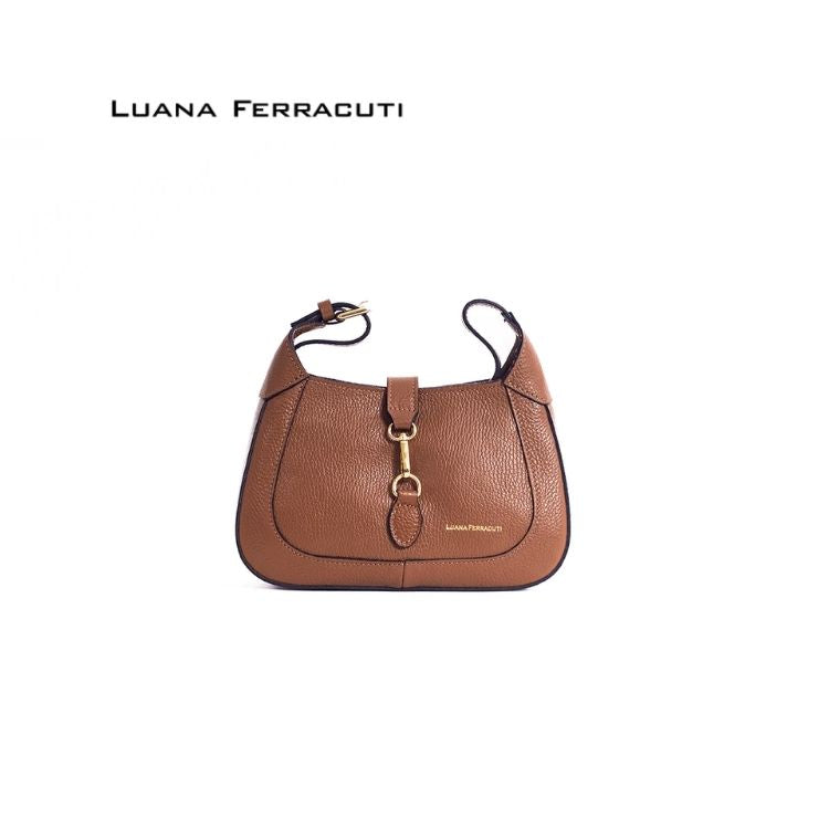 LUANA FERRACUTI AMELIE Cuoio Handbag