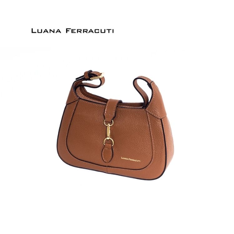 LUANA FERRACUTI AMELIE Cuoio Handbag