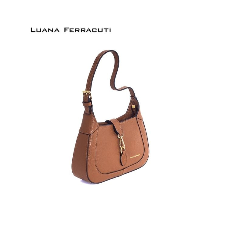 LUANA FERRACUTI AMELIE Cuoio Handbag