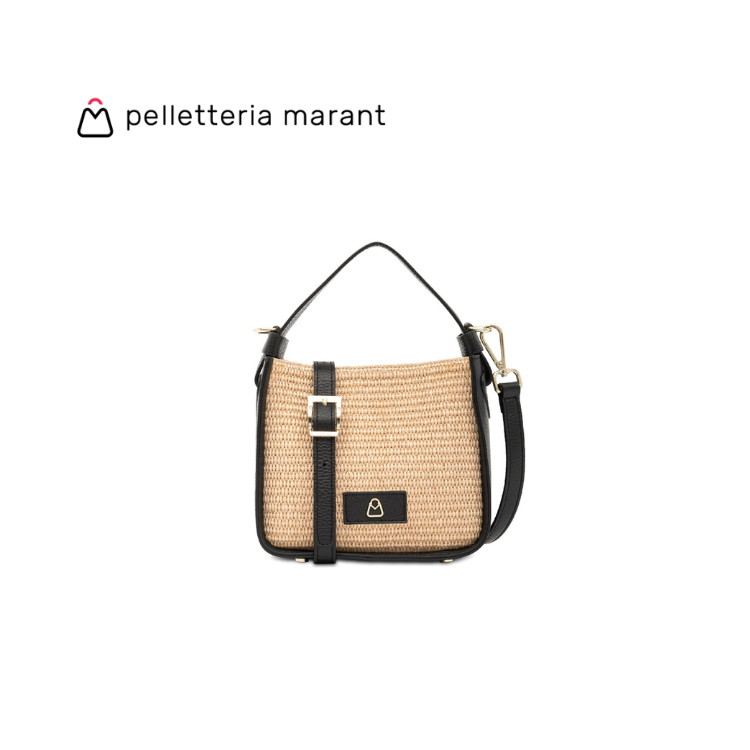 PELLETTERIA MARANT Dafne Small Raffia Handbag