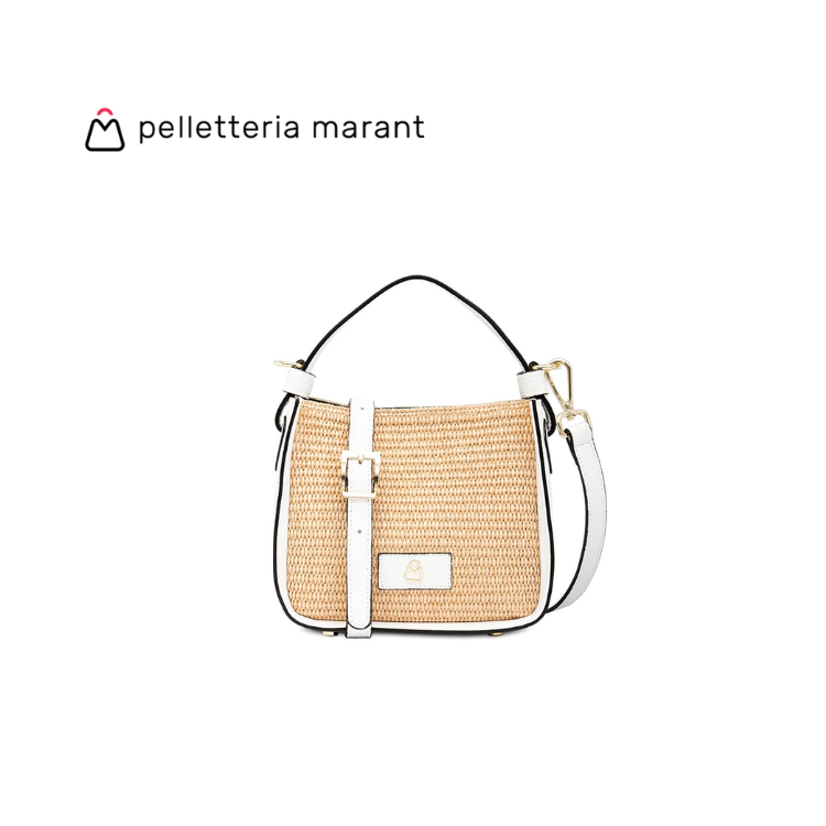 PELLETTERIA MARANT Dafne Small Raffia Handbag