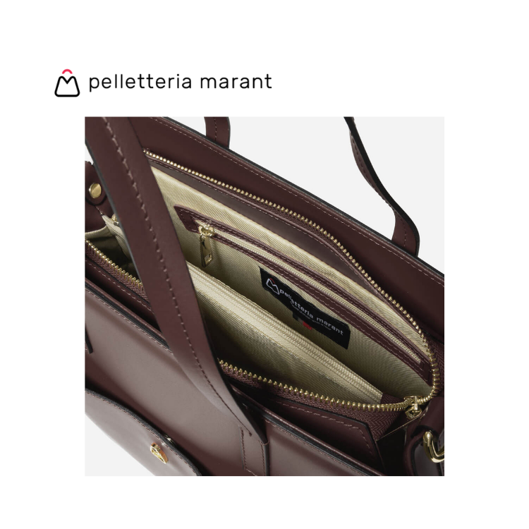 PELLETTERIA MARANT ERIKA Double Handle Handbag