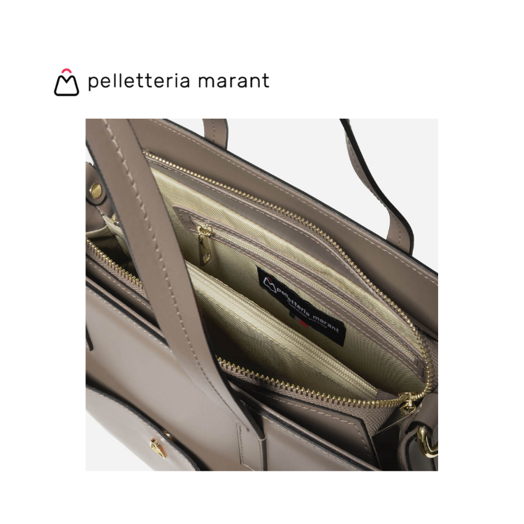 PELLETTERIA MARANT ERIKA Double Handle Handbag