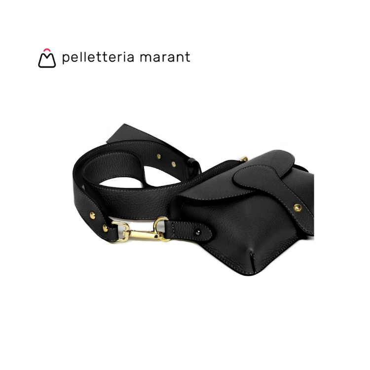 PELLETTERIA MARANT LOLA Mini Black Handbag
