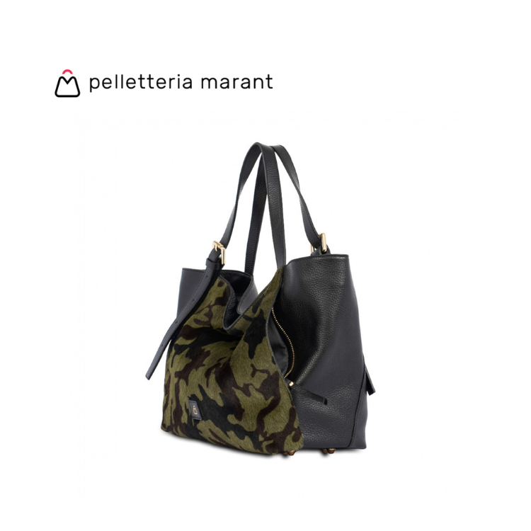 PELLETTERIA MARANT LUDMILLA MEDIA ANIMALIER Handbag