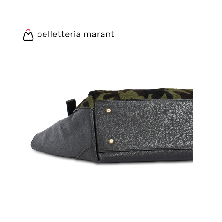 PELLETTERIA MARANT LUDMILLA MEDIA ANIMALIER Handbag