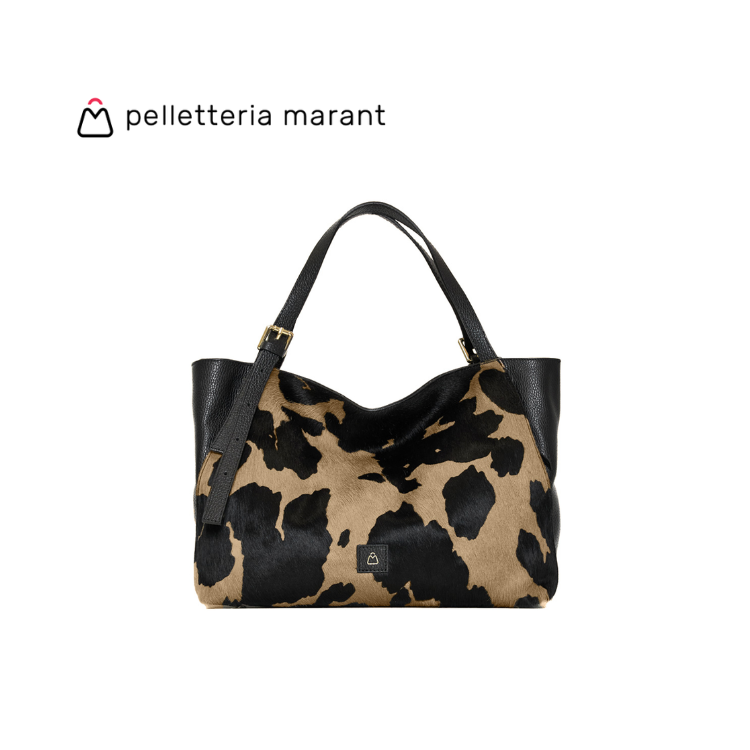 PELLETTERIA MARANT LUDMILLA MEDIA ANIMALIER Handbag