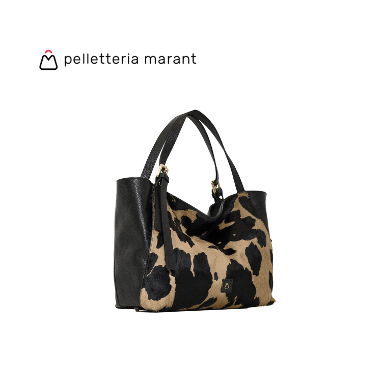 PELLETTERIA MARANT LUDMILLA MEDIA ANIMALIER Handbag