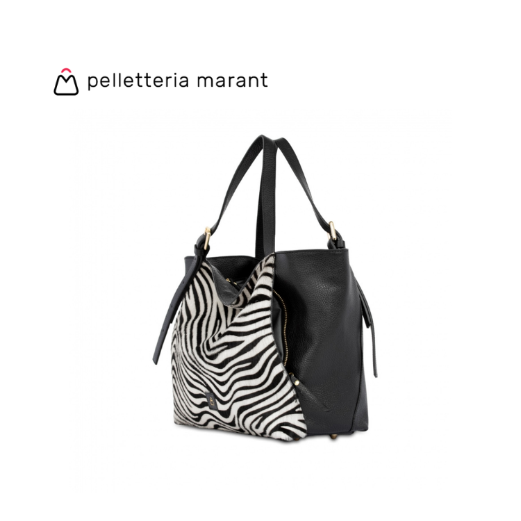 PELLETTERIA MARANT LUDMILLA MEDIA ANIMALIER Handbag