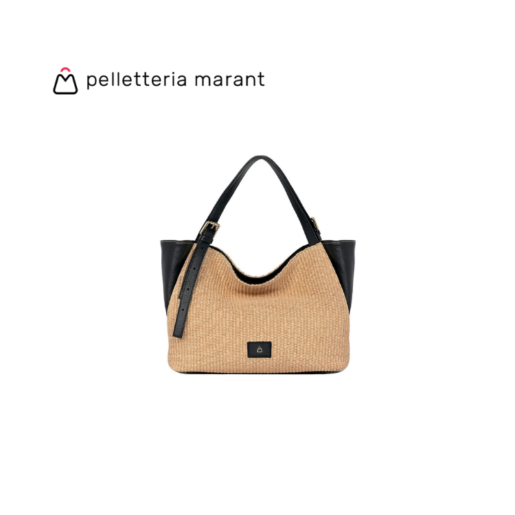 PELLETTERIA MARANT LUDMILLA SMALL RAFIA Handbag