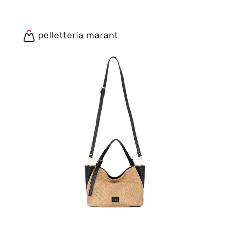 PELLETTERIA MARANT LUDMILLA SMALL RAFIA Handbag