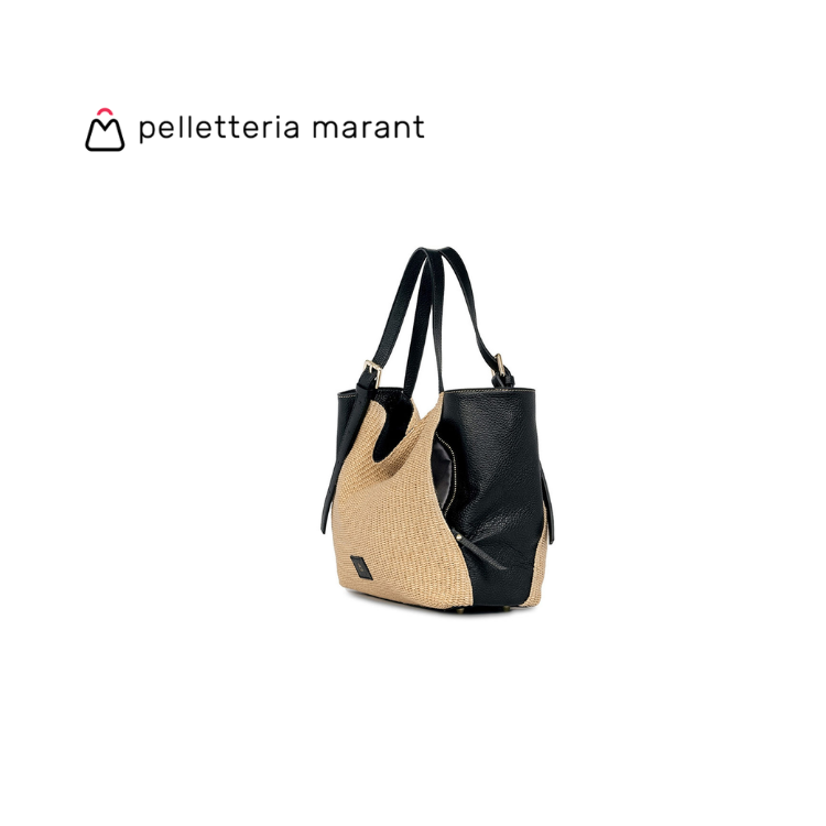PELLETTERIA MARANT LUDMILLA SMALL RAFIA Handbag