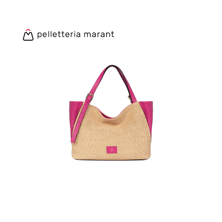 PELLETTERIA MARANT LUDMILLA SMALL RAFIA Handbag