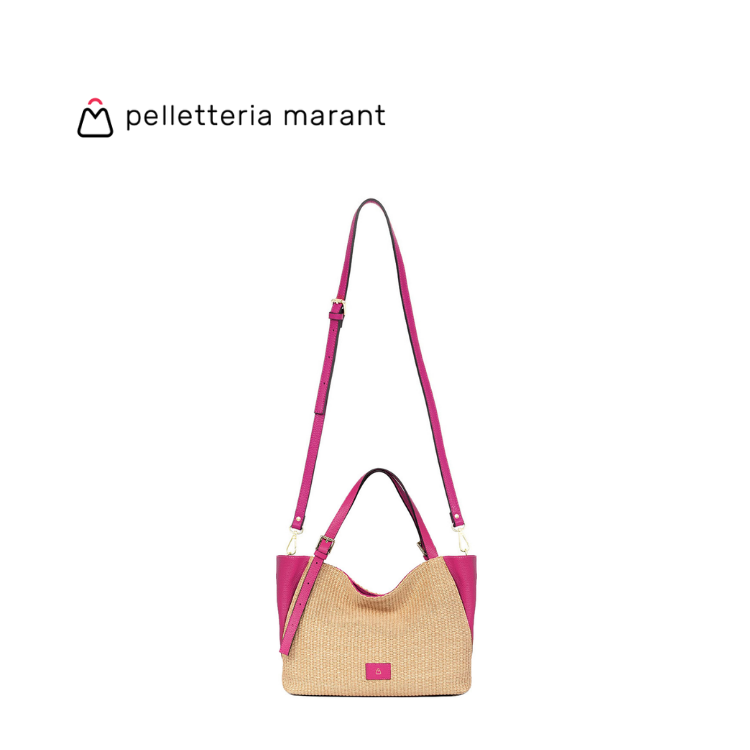 PELLETTERIA MARANT LUDMILLA SMALL RAFIA Handbag