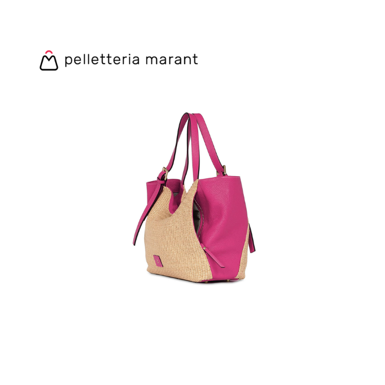 PELLETTERIA MARANT LUDMILLA SMALL RAFIA Handbag