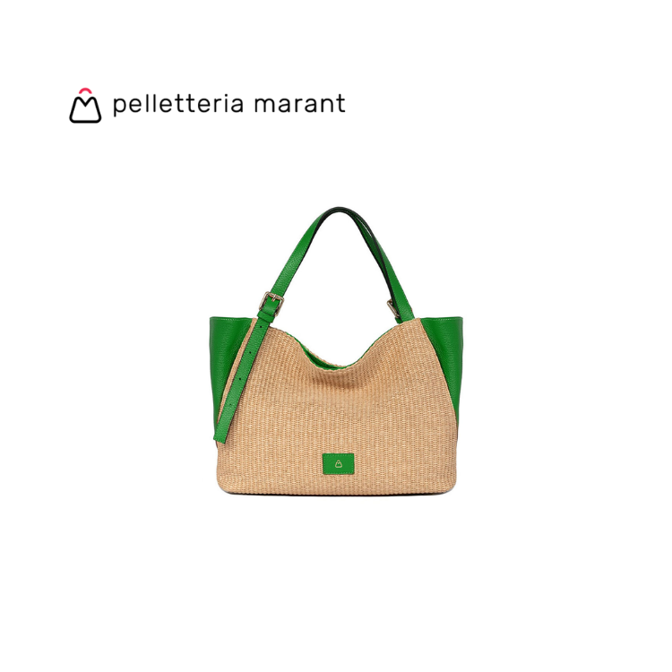 PELLETTERIA MARANT LUDMILLA SMALL RAFIA Handbag