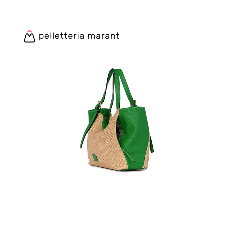 PELLETTERIA MARANT LUDMILLA SMALL RAFIA Handbag