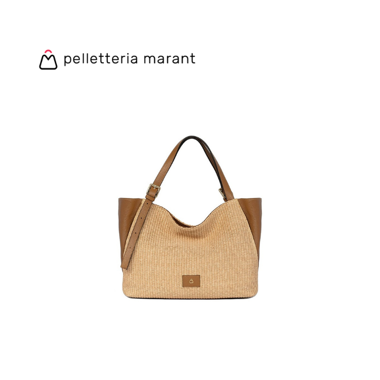 PELLETTERIA MARANT LUDMILLA SMALL RAFIA Handbag