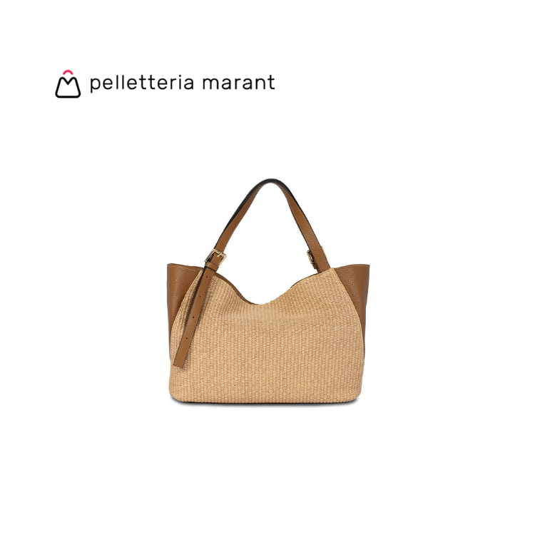 PELLETTERIA MARANT LUDMILLA SMALL RAFIA Handbag