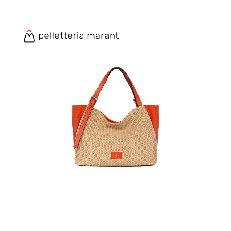 PELLETTERIA MARANT LUDMILLA SMALL RAFIA Handbag