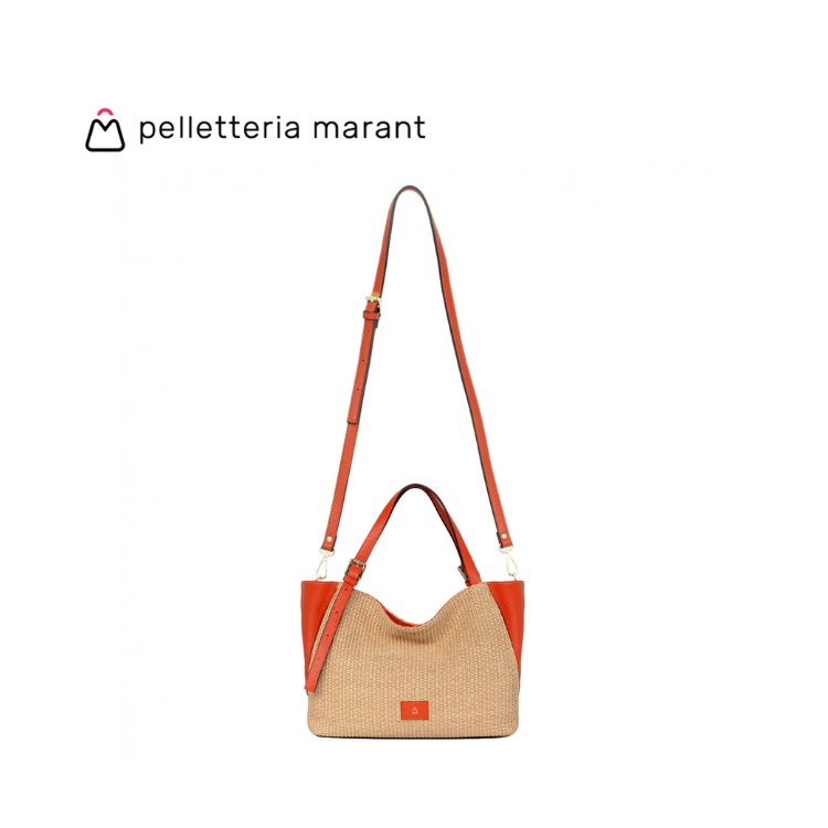 PELLETTERIA MARANT LUDMILLA SMALL RAFIA Handbag