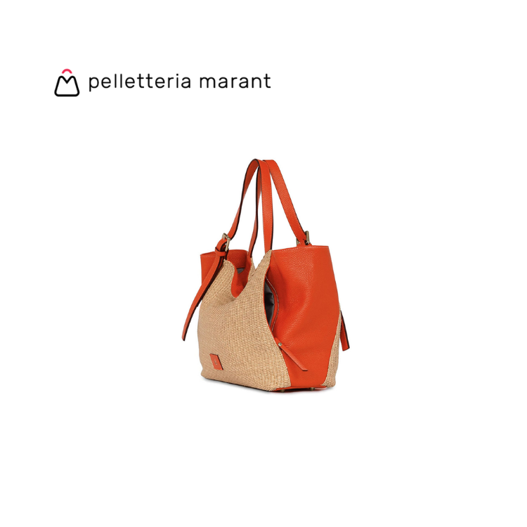 PELLETTERIA MARANT LUDMILLA SMALL RAFIA Handbag