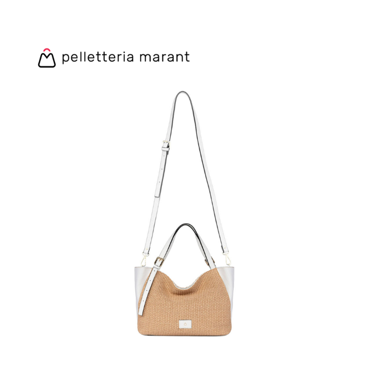PELLETTERIA MARANT LUDMILLA SMALL RAFIA Handbag