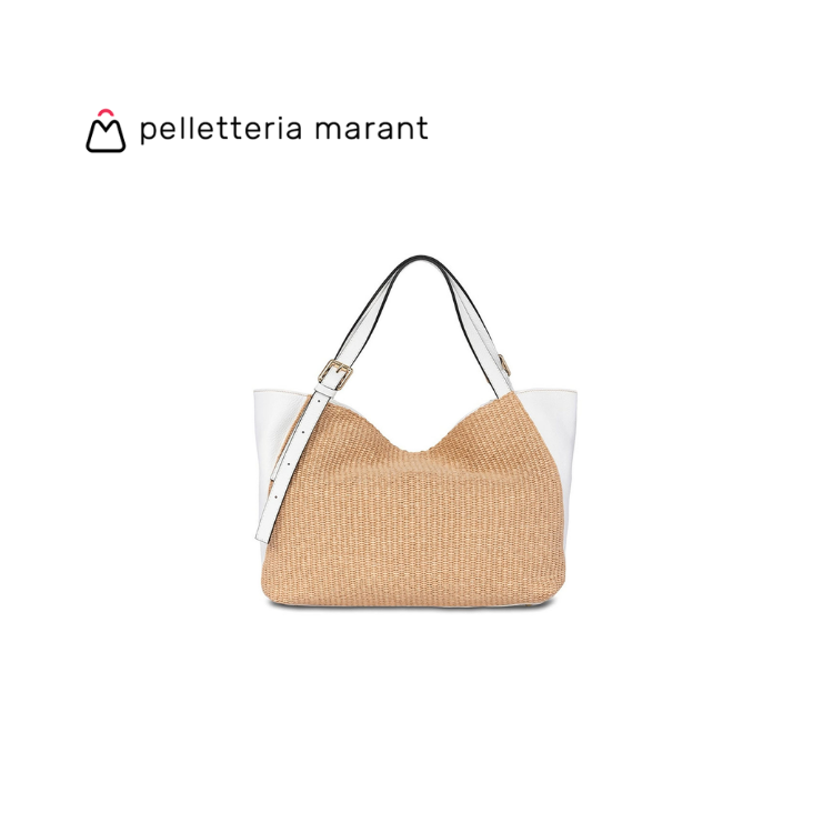 PELLETTERIA MARANT LUDMILLA SMALL RAFIA Handbag