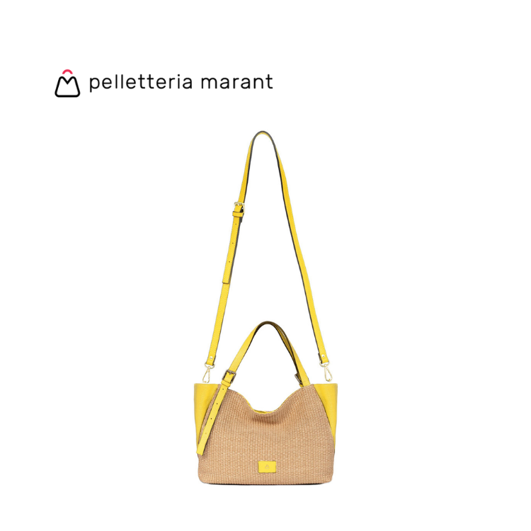 PELLETTERIA MARANT LUDMILLA SMALL RAFIA Handbag