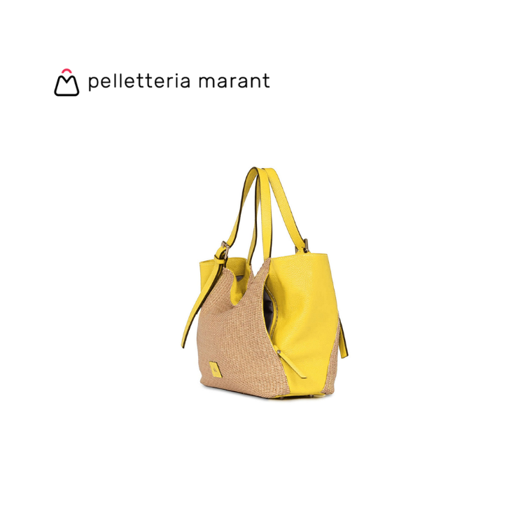 PELLETTERIA MARANT LUDMILLA SMALL RAFIA Handbag