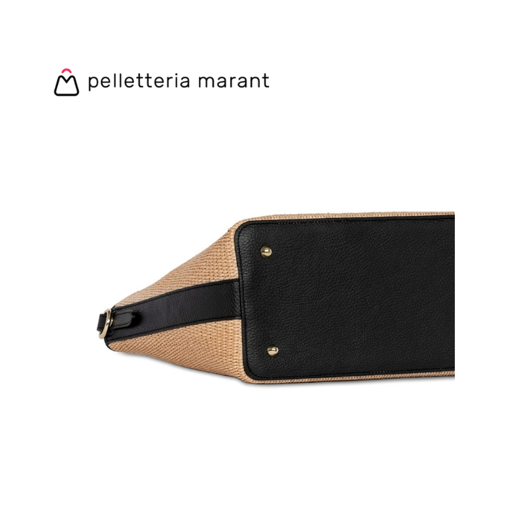 PELLETTERIA MARANT MARAYA Large Raffia Handbag