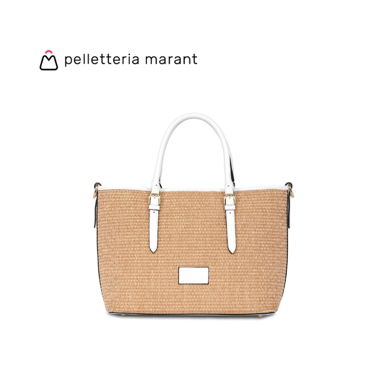 PELLETTERIA MARANT MARAYA Large Raffia Handbag