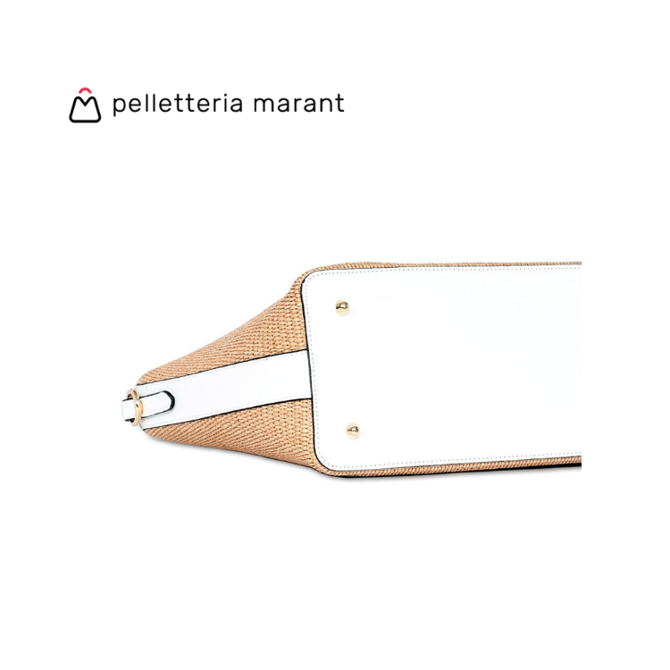 PELLETTERIA MARANT MARAYA Large Raffia Handbag