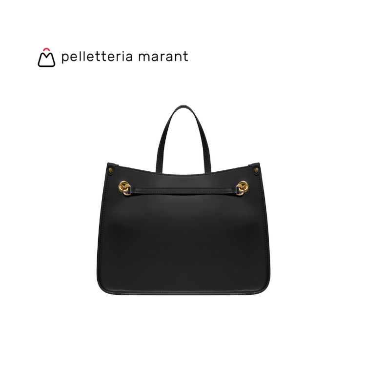 PELLETTERIA MARANT MARTA Leather Tote Handbag