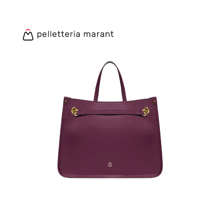 PELLETTERIA MARANT MARTA Leather Tote Handbag
