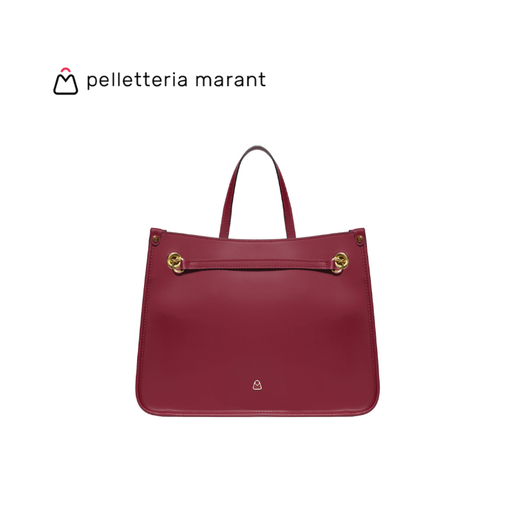 PELLETTERIA MARANT MARTA Leather Tote Handbag