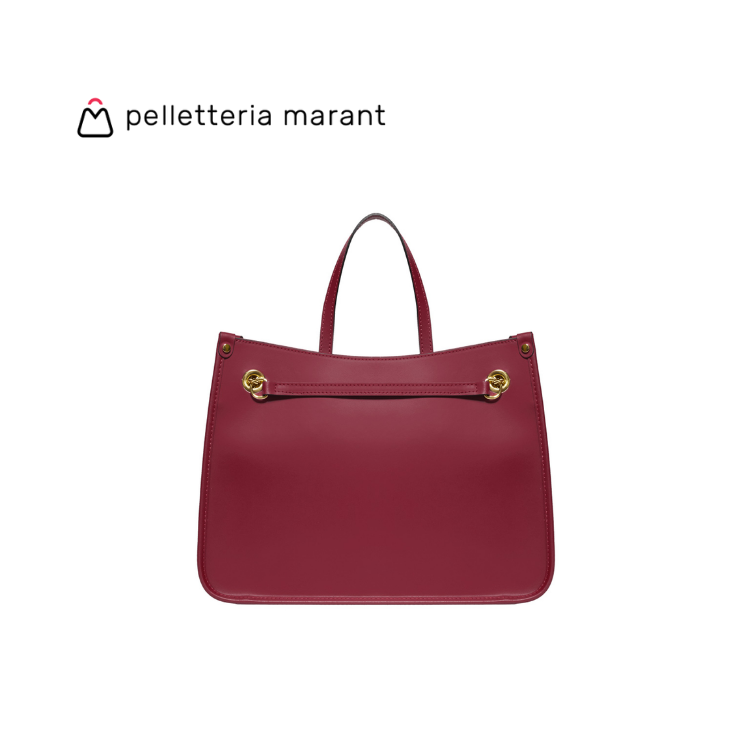 PELLETTERIA MARANT MARTA Leather Tote Handbag