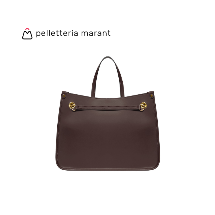 PELLETTERIA MARANT MARTA Leather Tote Handbag
