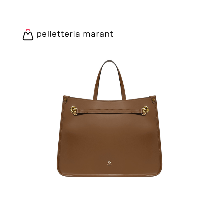 PELLETTERIA MARANT MARTA Leather Tote Handbag