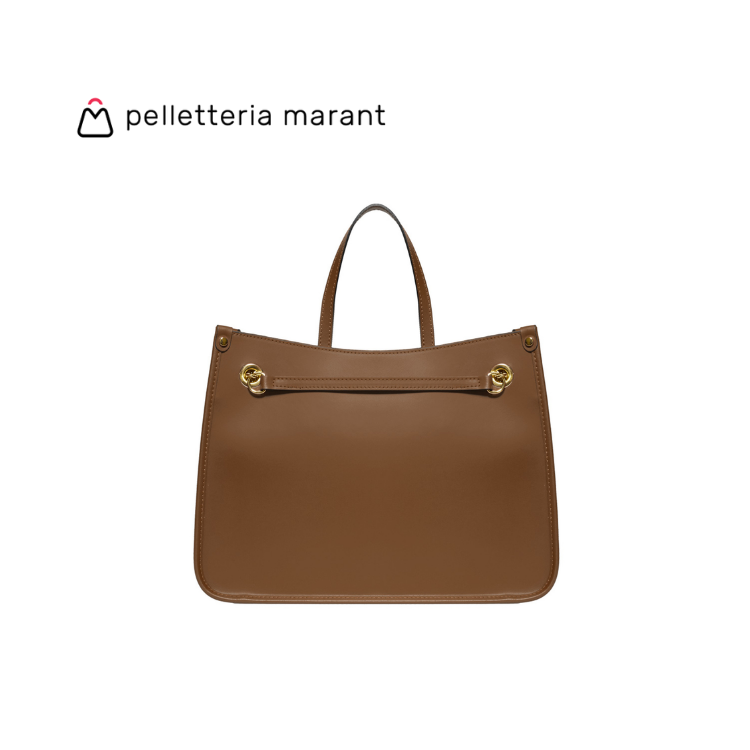 PELLETTERIA MARANT MARTA Leather Tote Handbag
