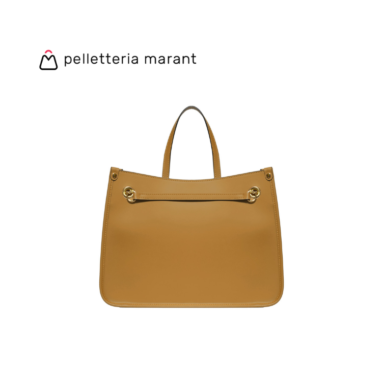PELLETTERIA MARANT MARTA Leather Tote Handbag