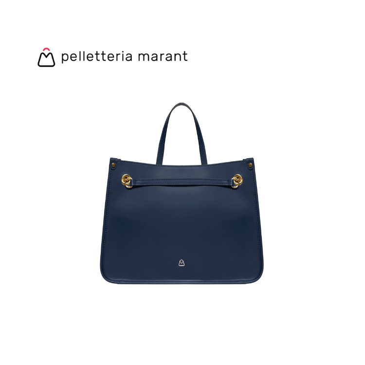 PELLETTERIA MARANT MARTA Leather Tote Handbag