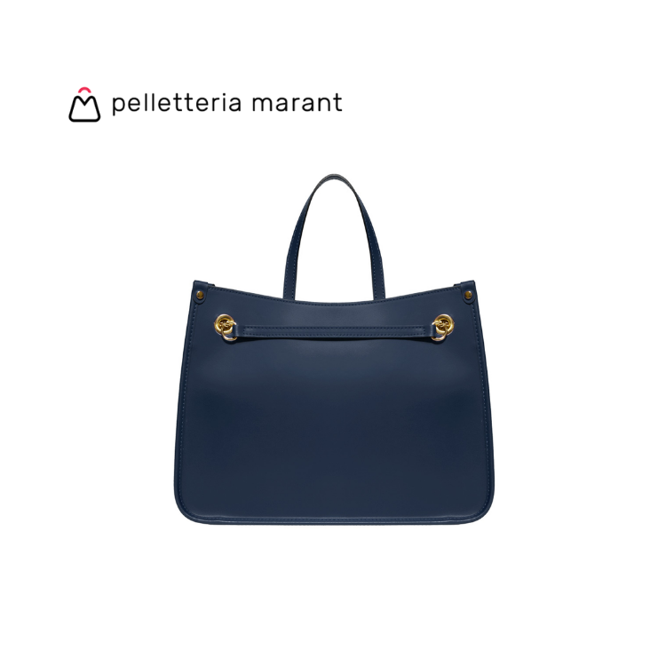 PELLETTERIA MARANT MARTA Leather Tote Handbag