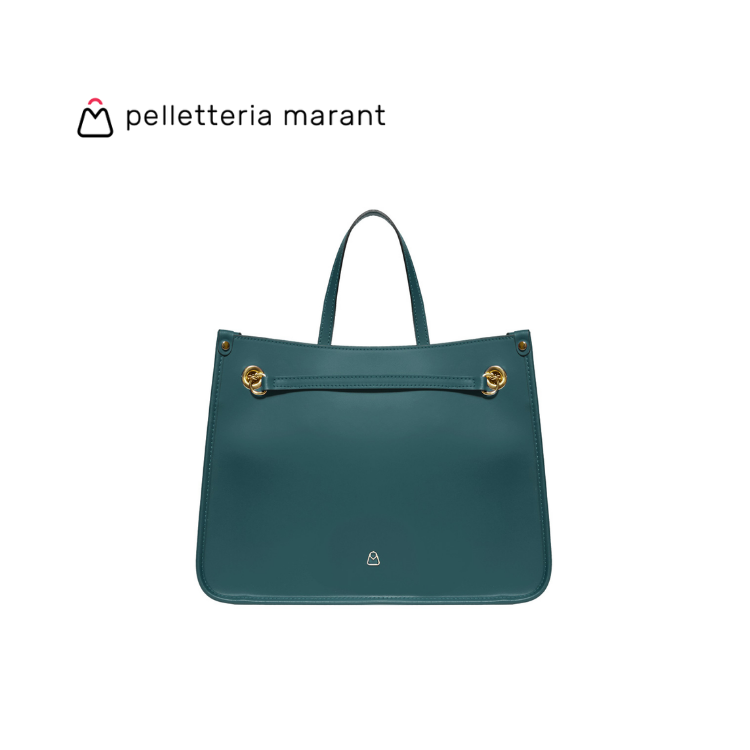 PELLETTERIA MARANT MARTA Leather Tote Handbag