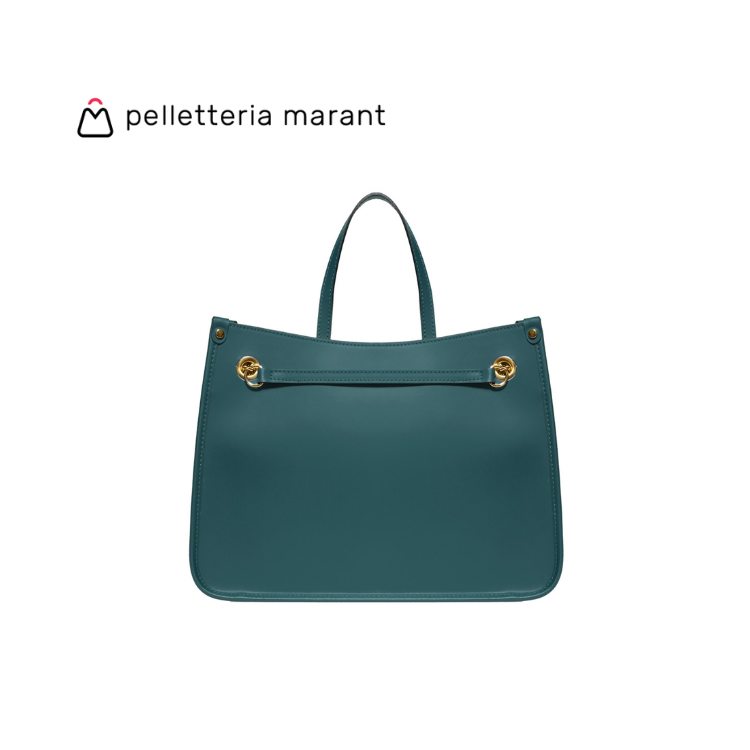PELLETTERIA MARANT MARTA Leather Tote Handbag