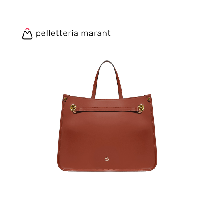 PELLETTERIA MARANT MARTA Leather Tote Handbag
