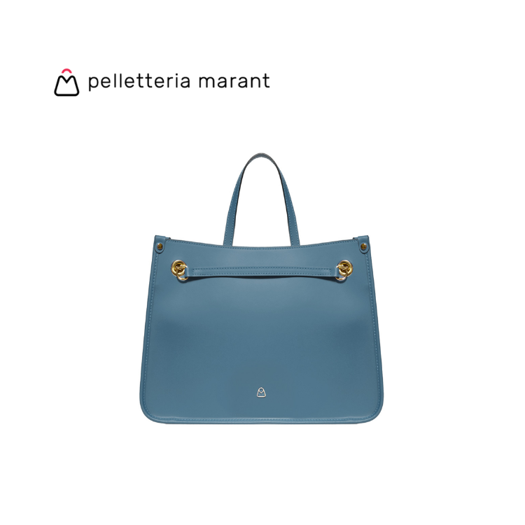 PELLETTERIA MARANT MARTA Leather Tote Handbag