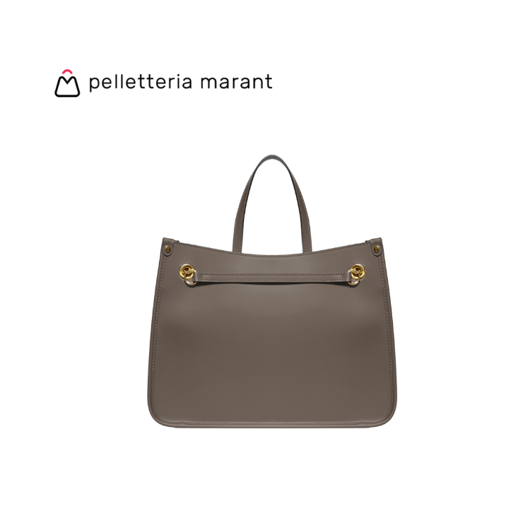 PELLETTERIA MARANT MARTA Leather Tote Handbag