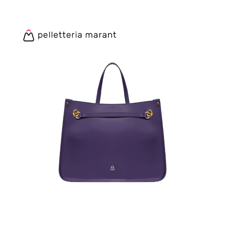 PELLETTERIA MARANT MARTA Leather Tote Handbag