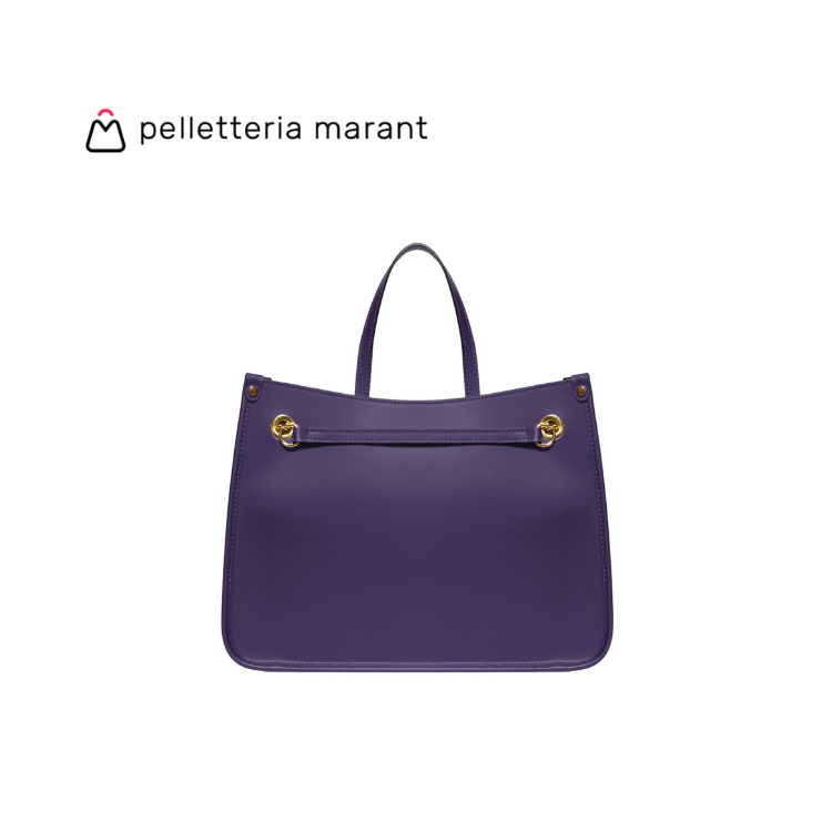 PELLETTERIA MARANT MARTA Leather Tote Handbag
